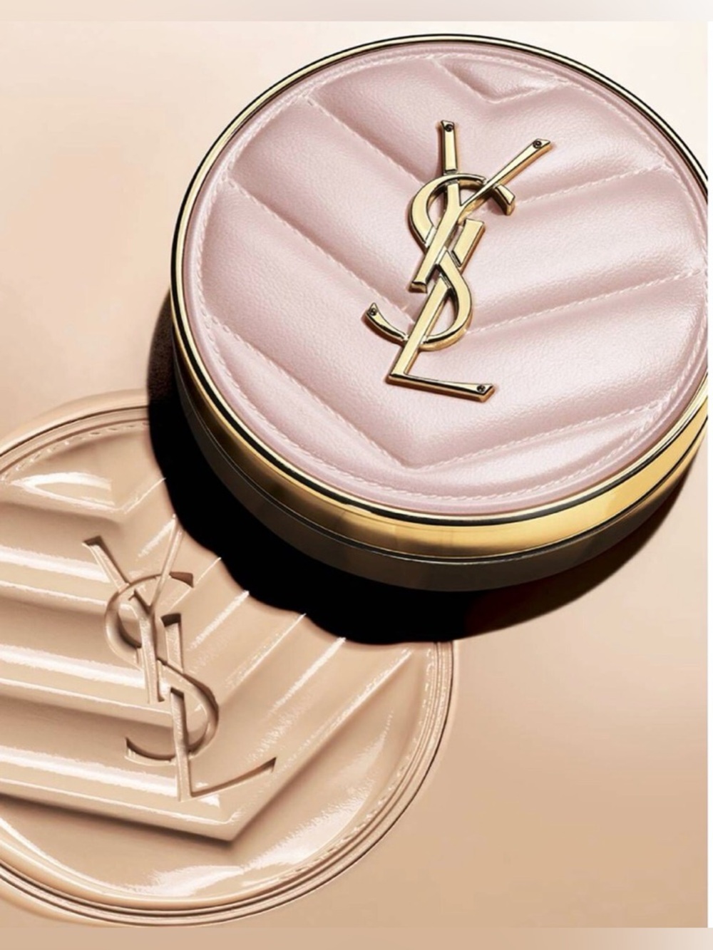 NIB [YSL] Touche Eclat Glow-Pact Cushion High Cover Mesh Foundation #B10 7g - Picture 3 of 15